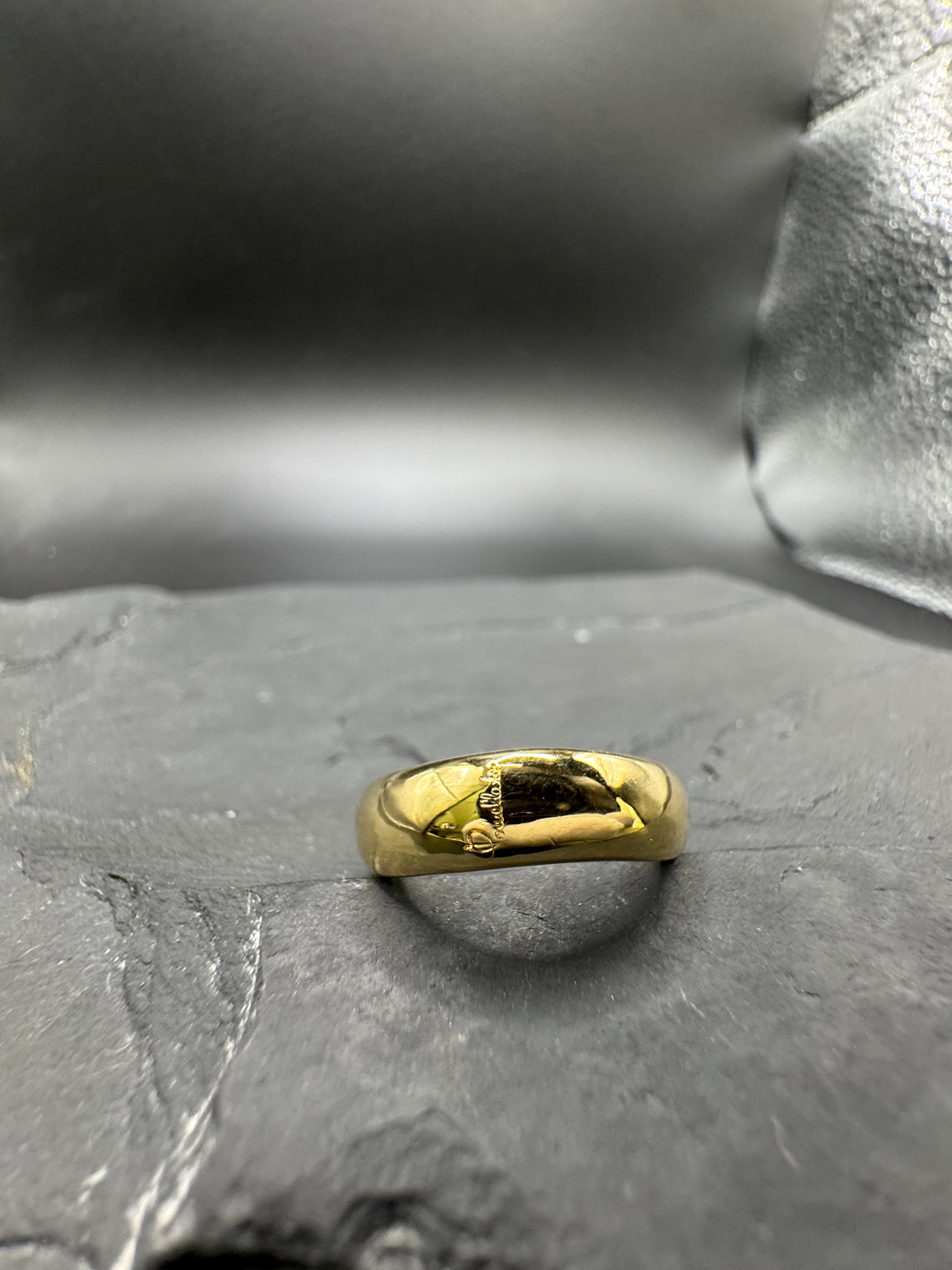 Edler Pomellato Bandring in 18 Karat strahlendem Gelbgold