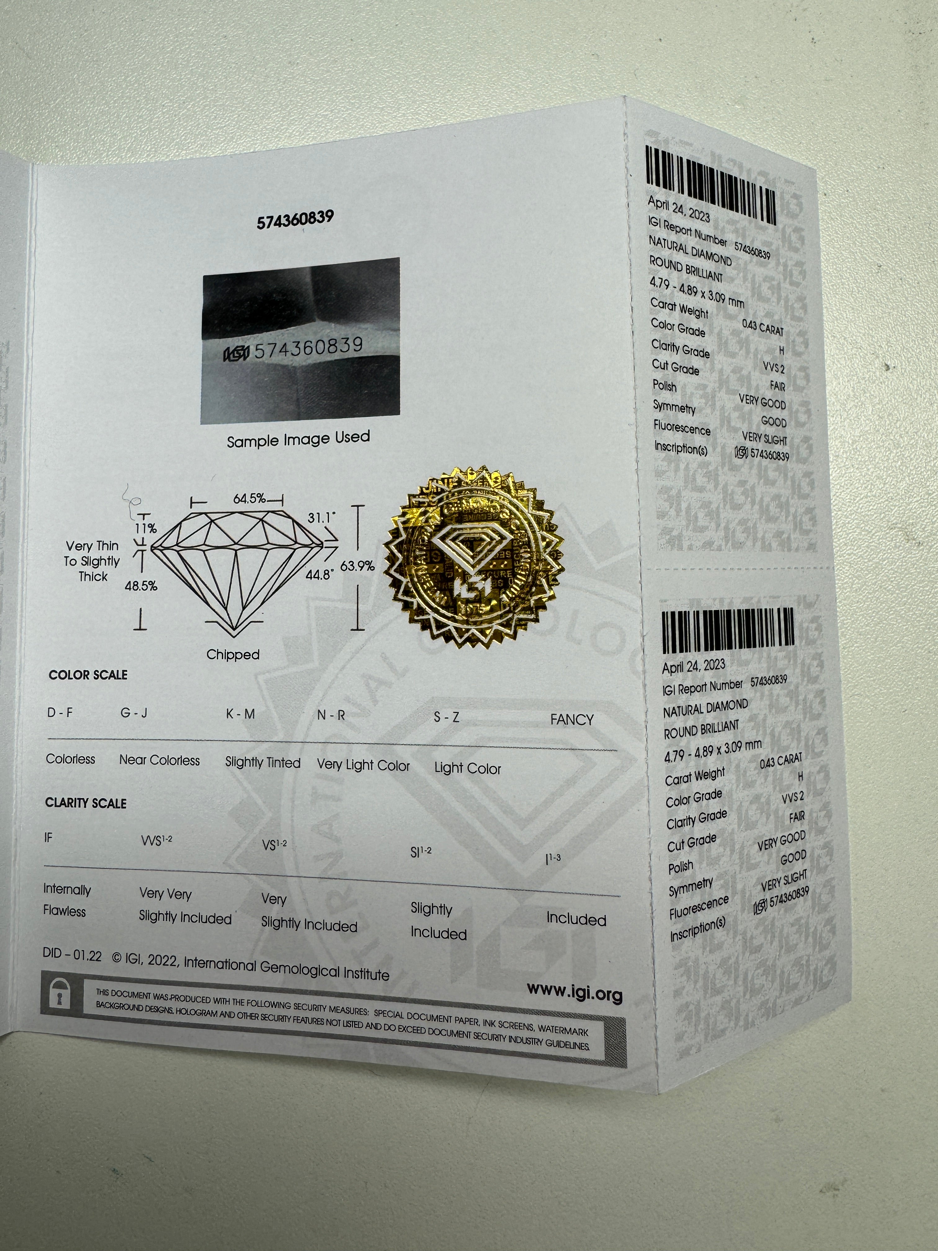 Hochwertiger Verlobungs-/Solitärring in 18 Karat Weißgold mit feinen Brillanten