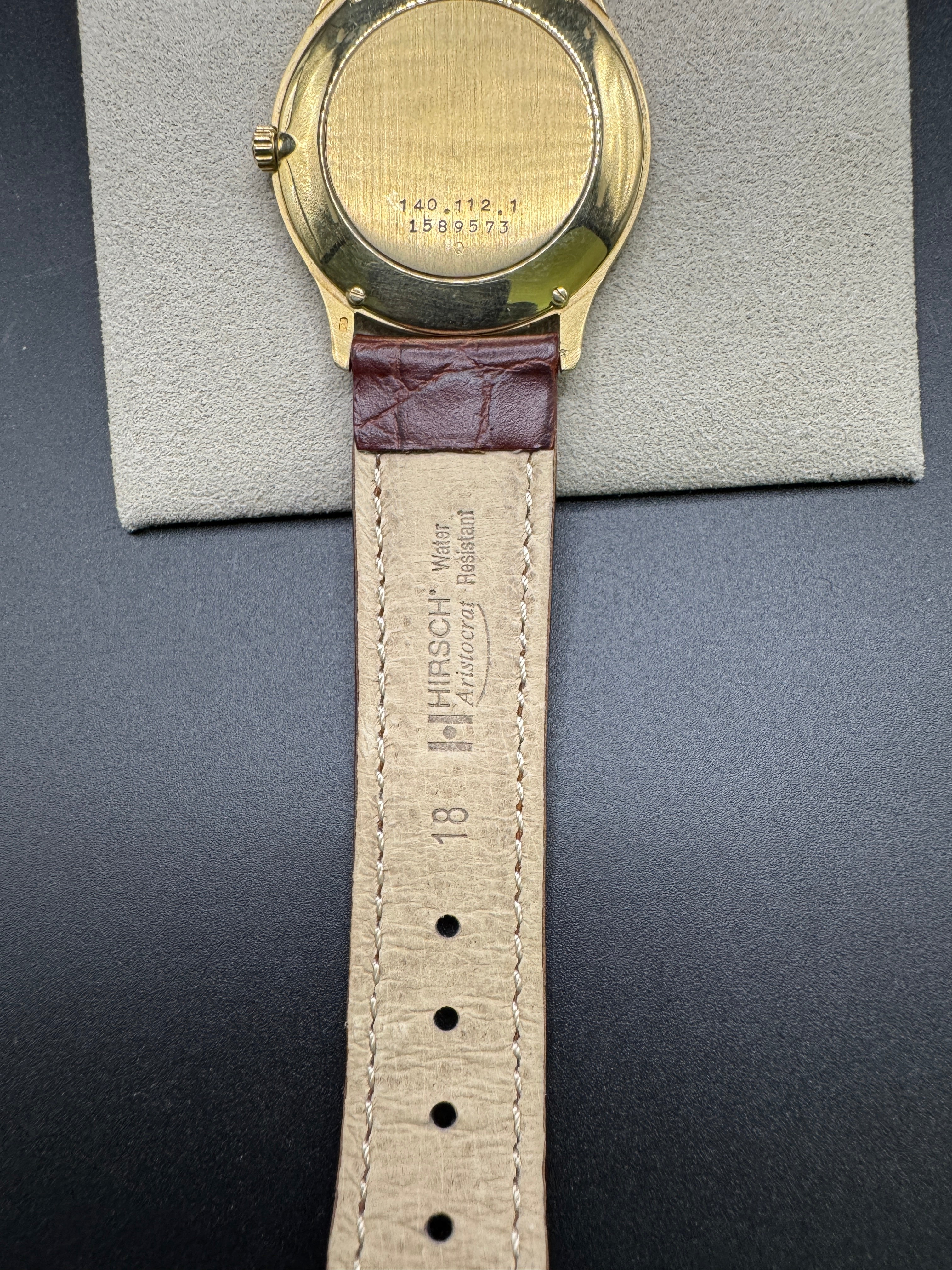 Timeless Jaeger-LeCoultre Heraion Watch in 18K Yellow Gold
