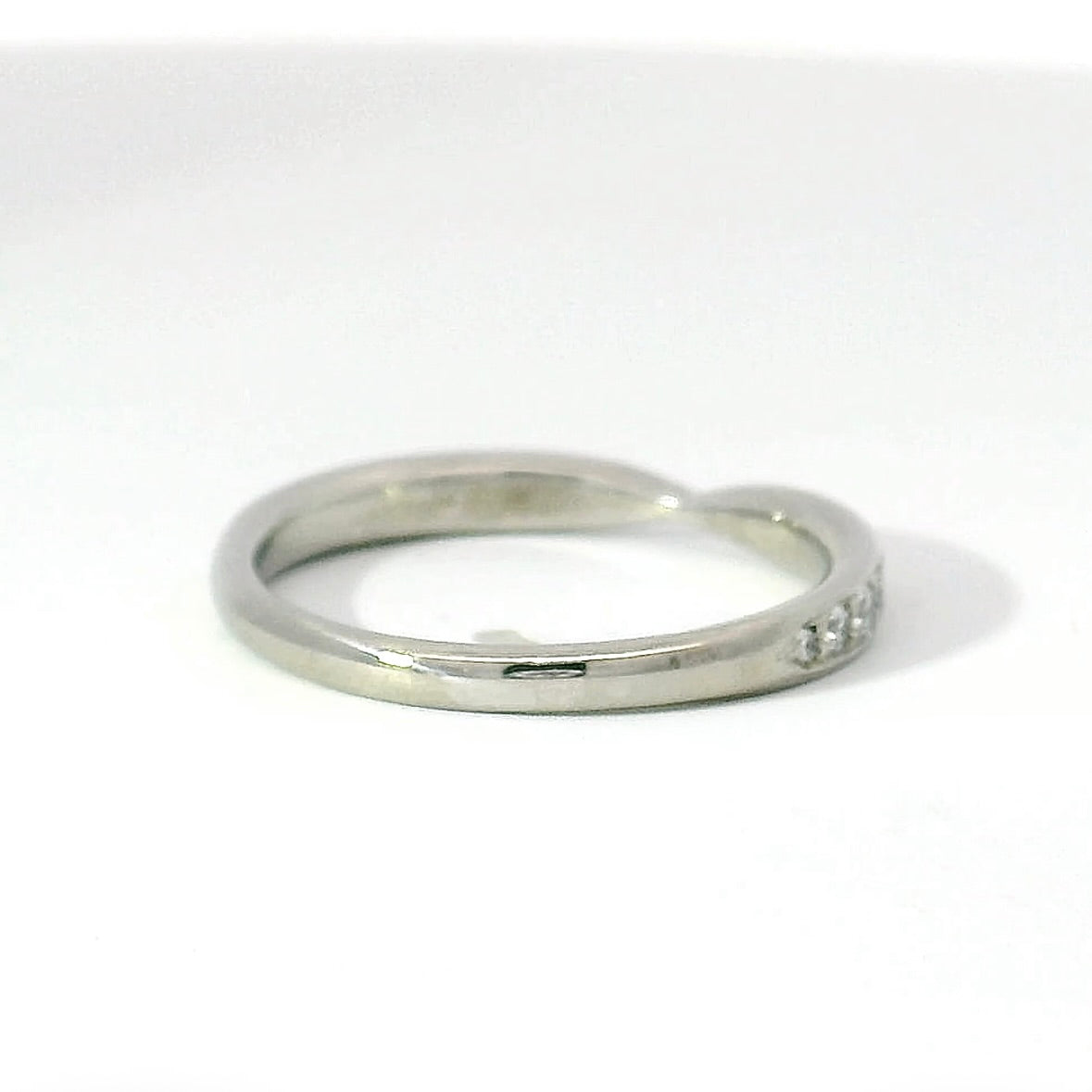 Edler Tiffany Harmony Ring in 950er Platin mit Brillanten