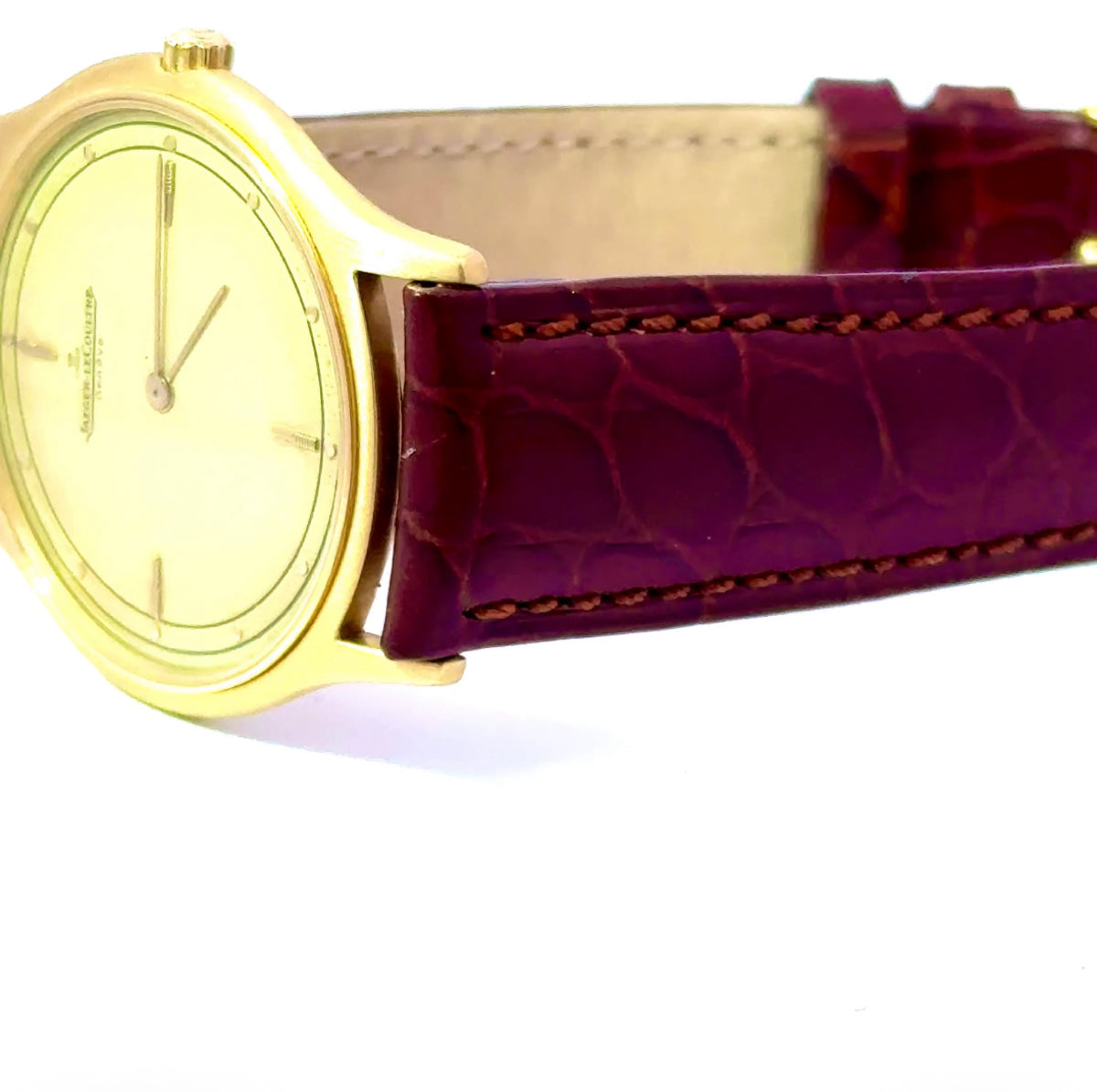 Timeless Jaeger-LeCoultre Heraion Watch in 18K Yellow Gold