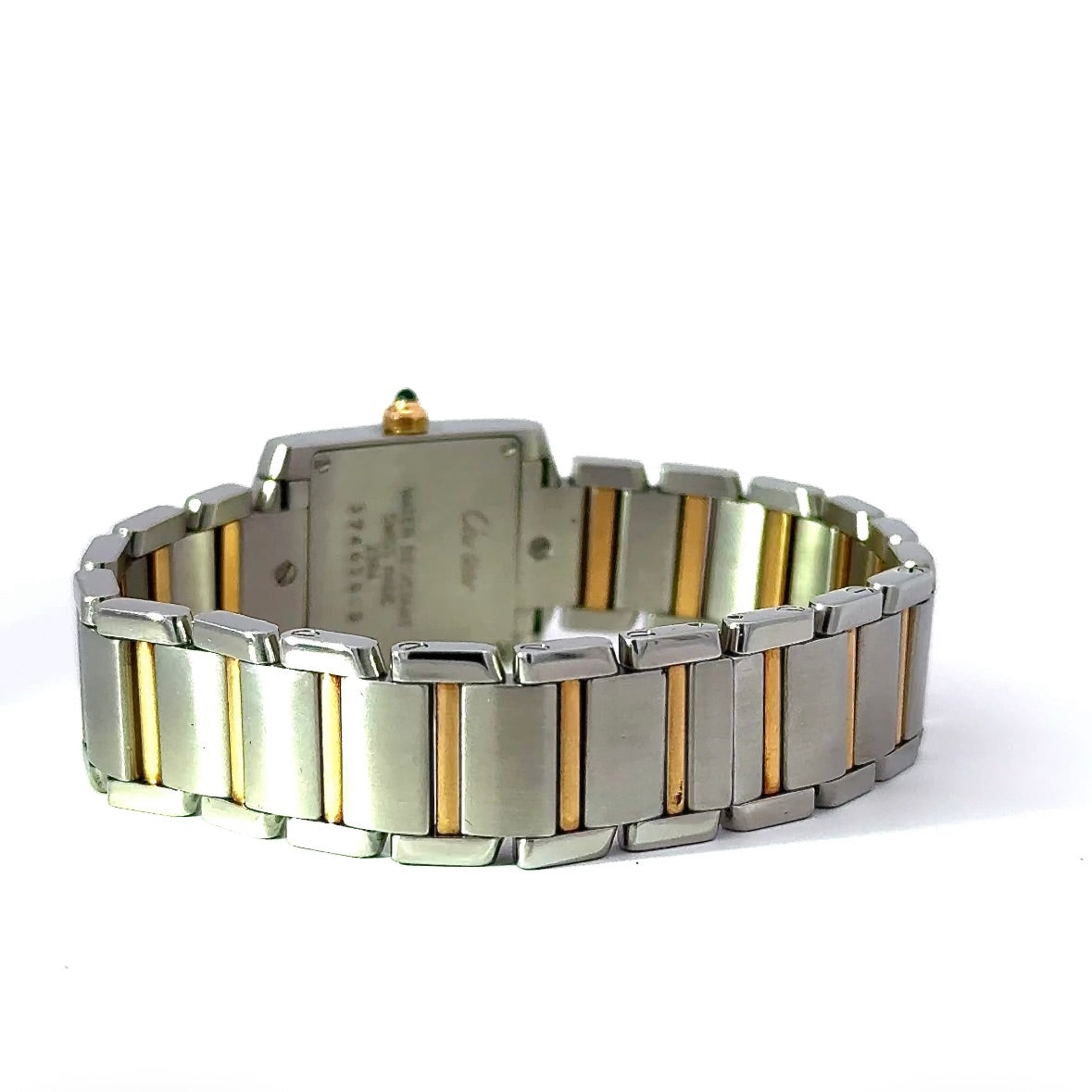 Cartier Tank Française Ref. 2384 Damenuhr in Gold/Stahl