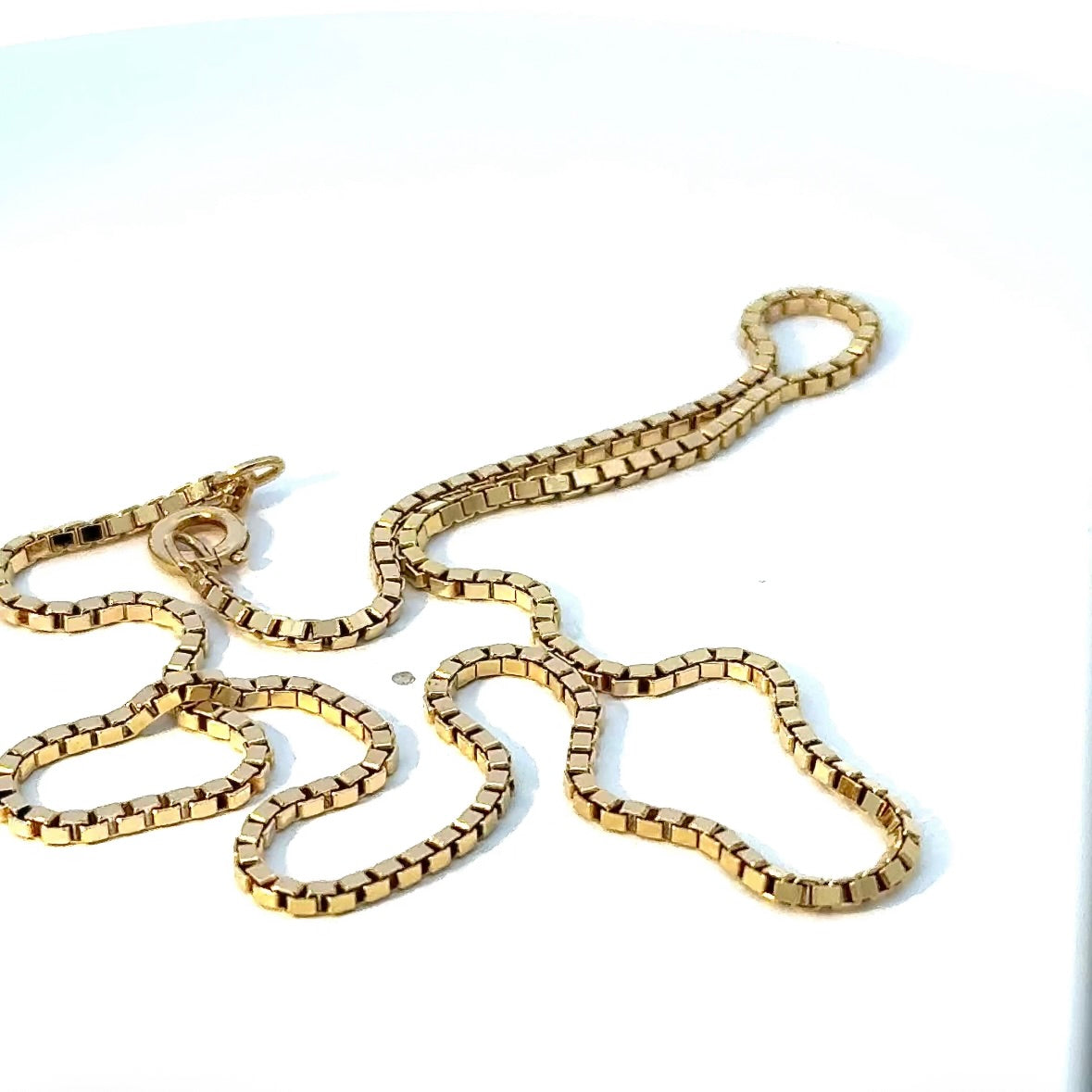 Zeitlose Venezianerkette in 14 Karat Gelbgold von Friedrich Binder