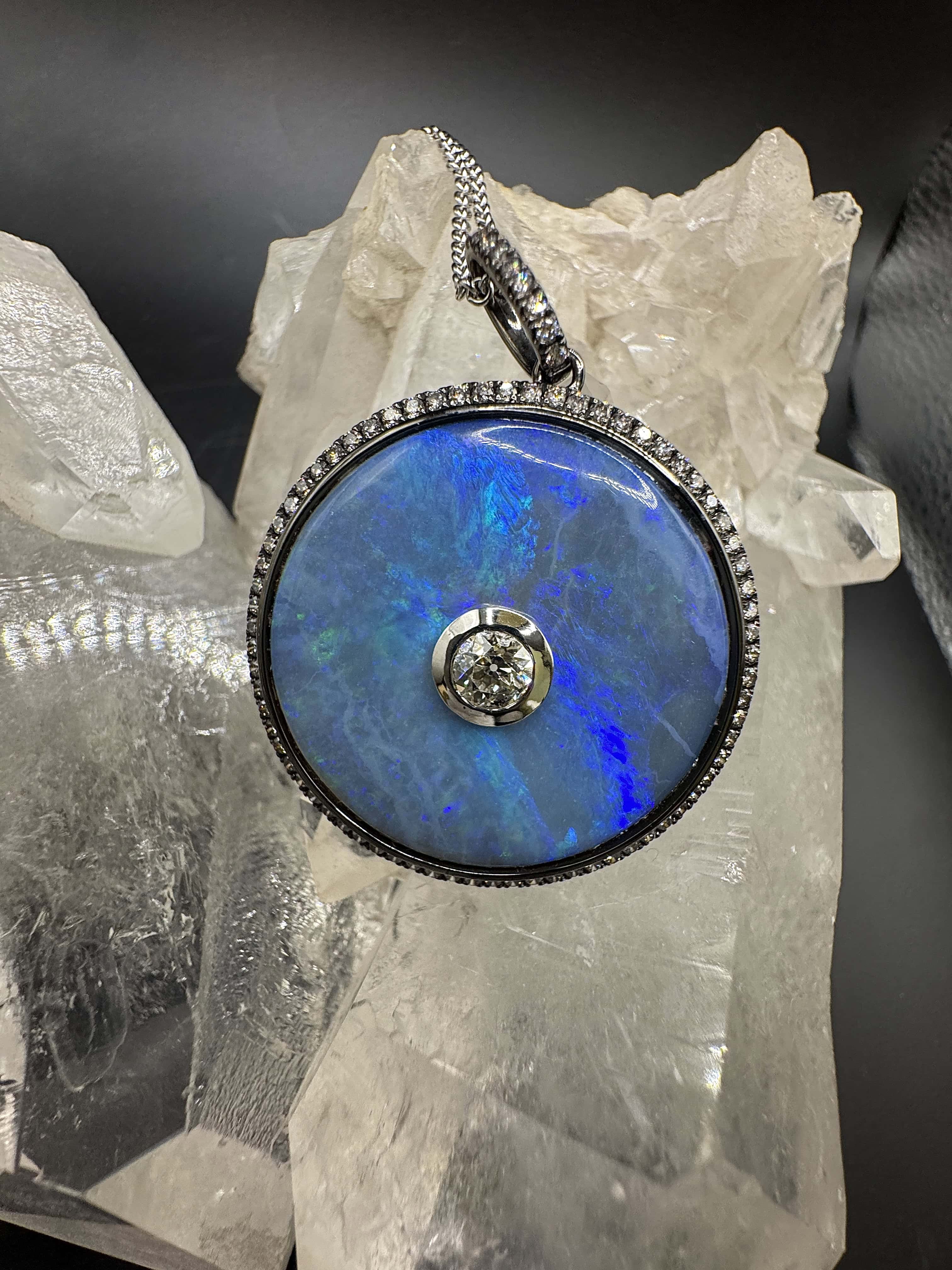 Australian solid opal