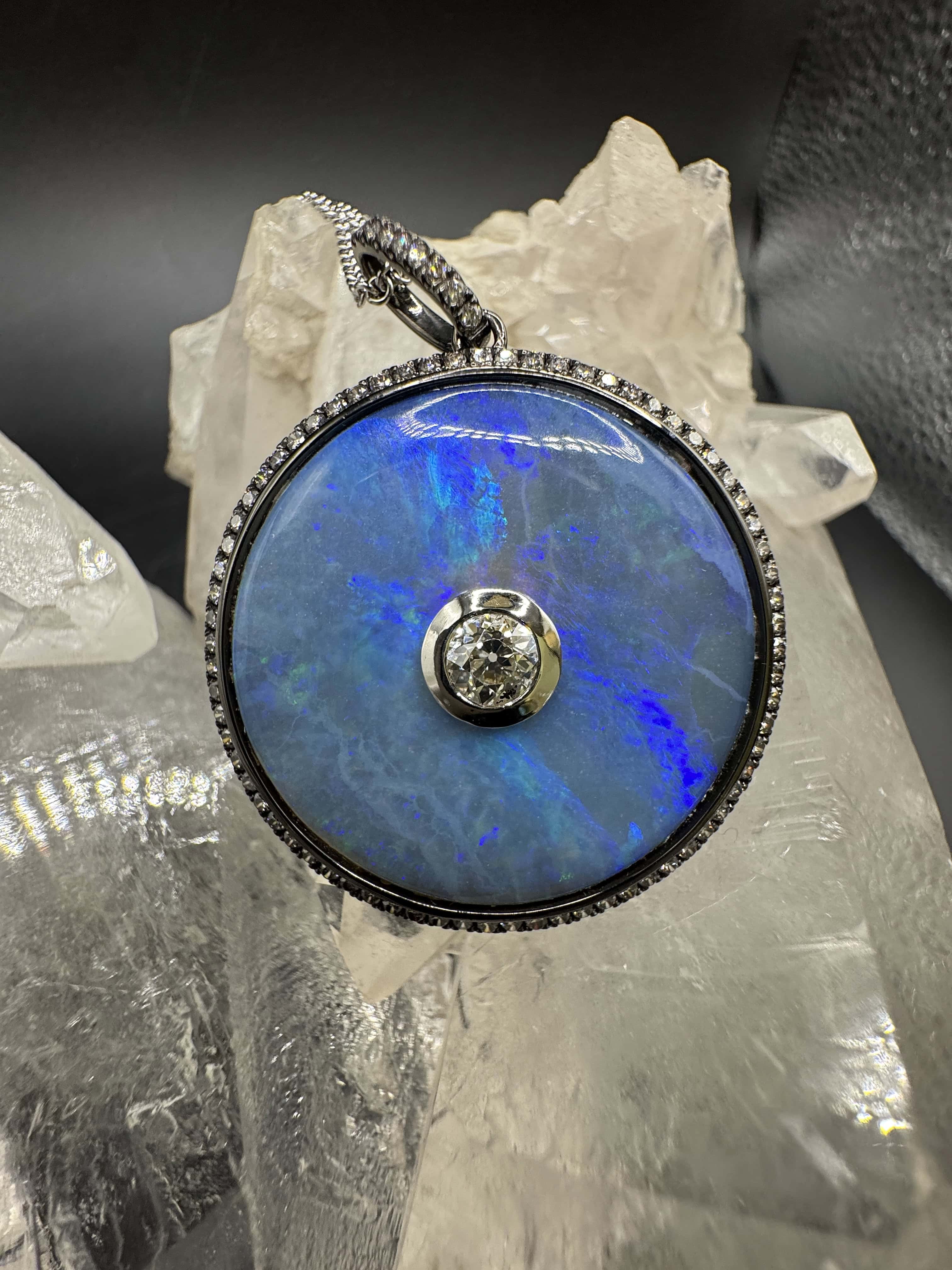 Australian solid opal