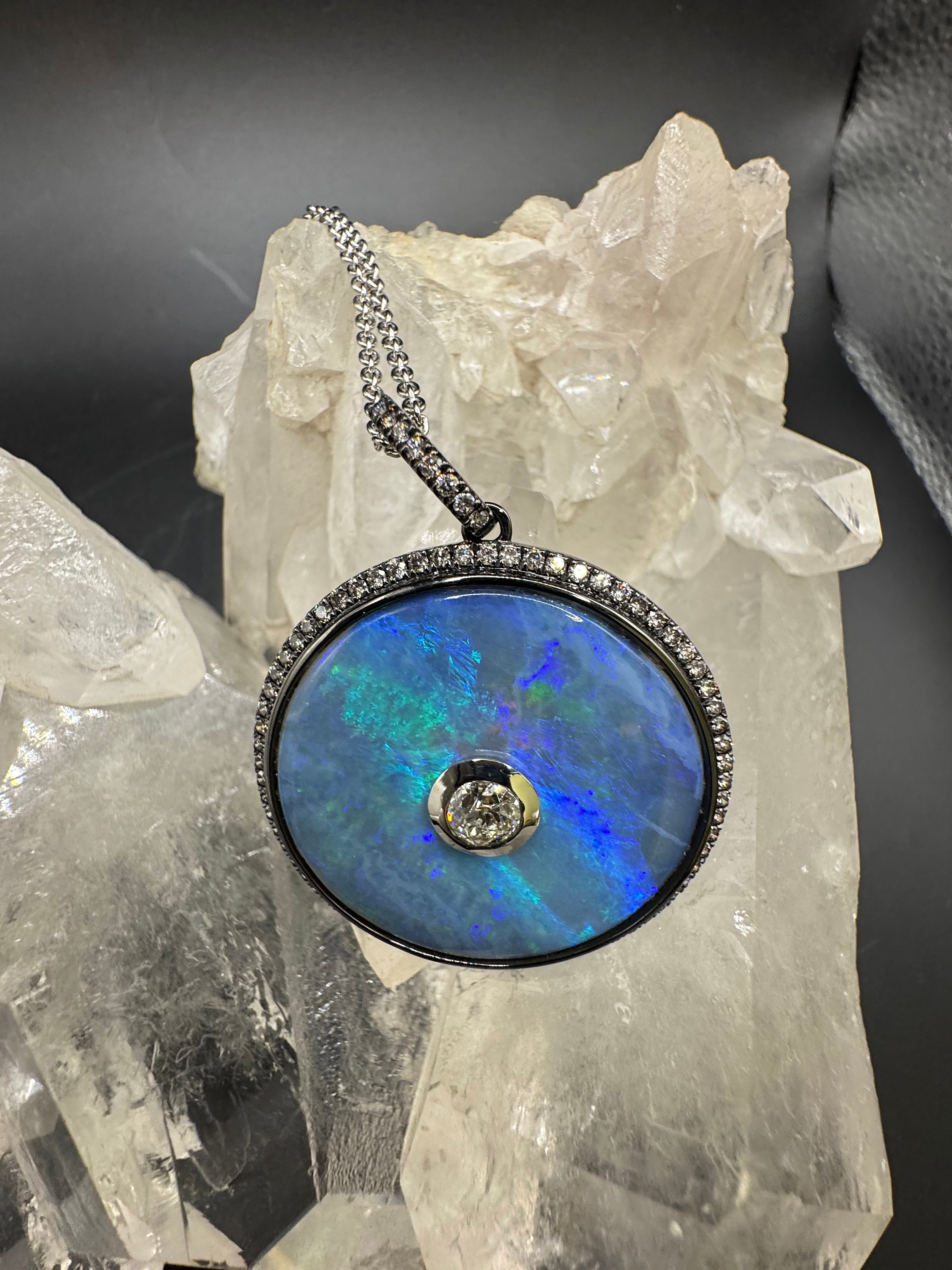 Australian solid opal