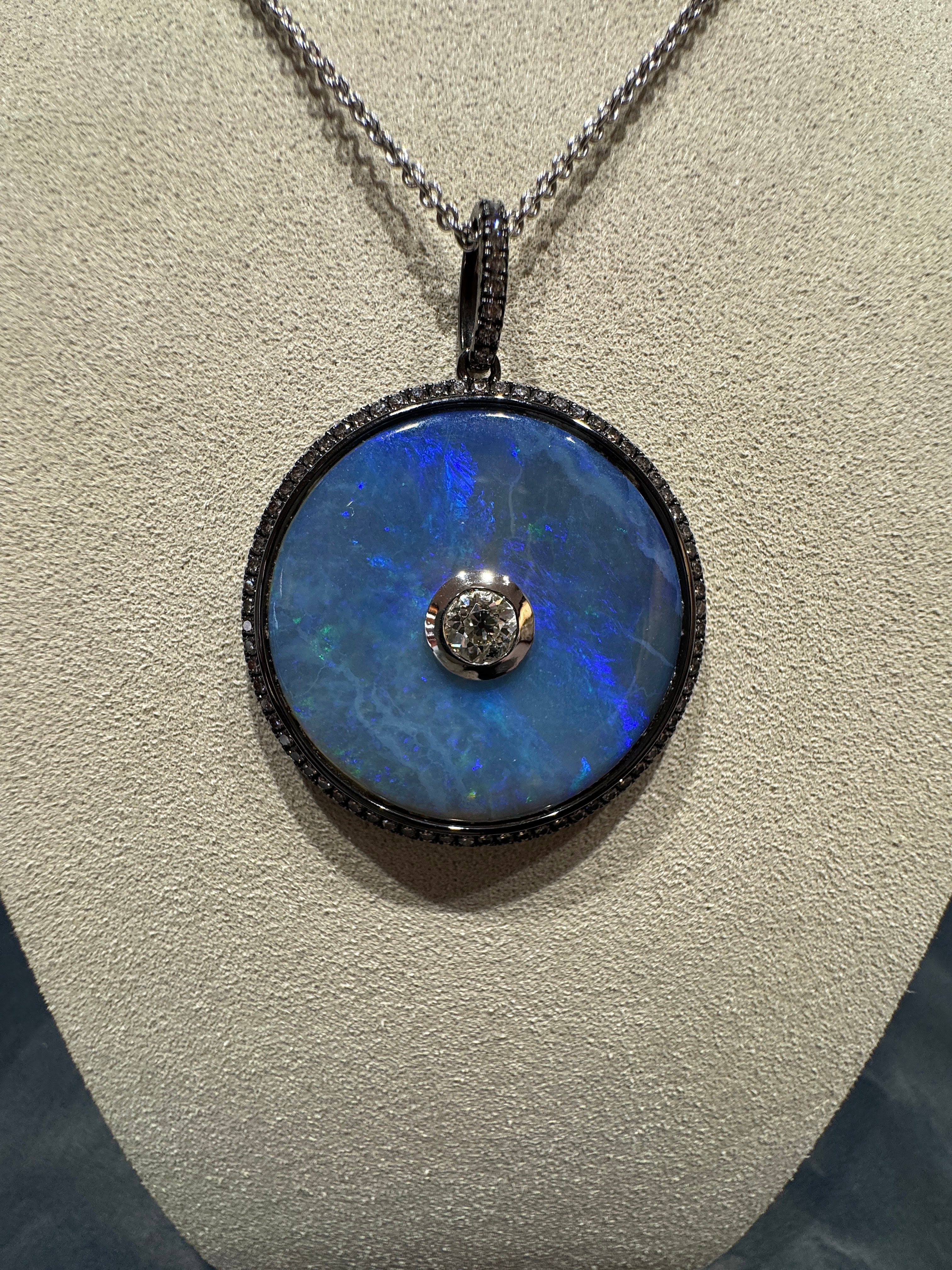 Australian solid opal