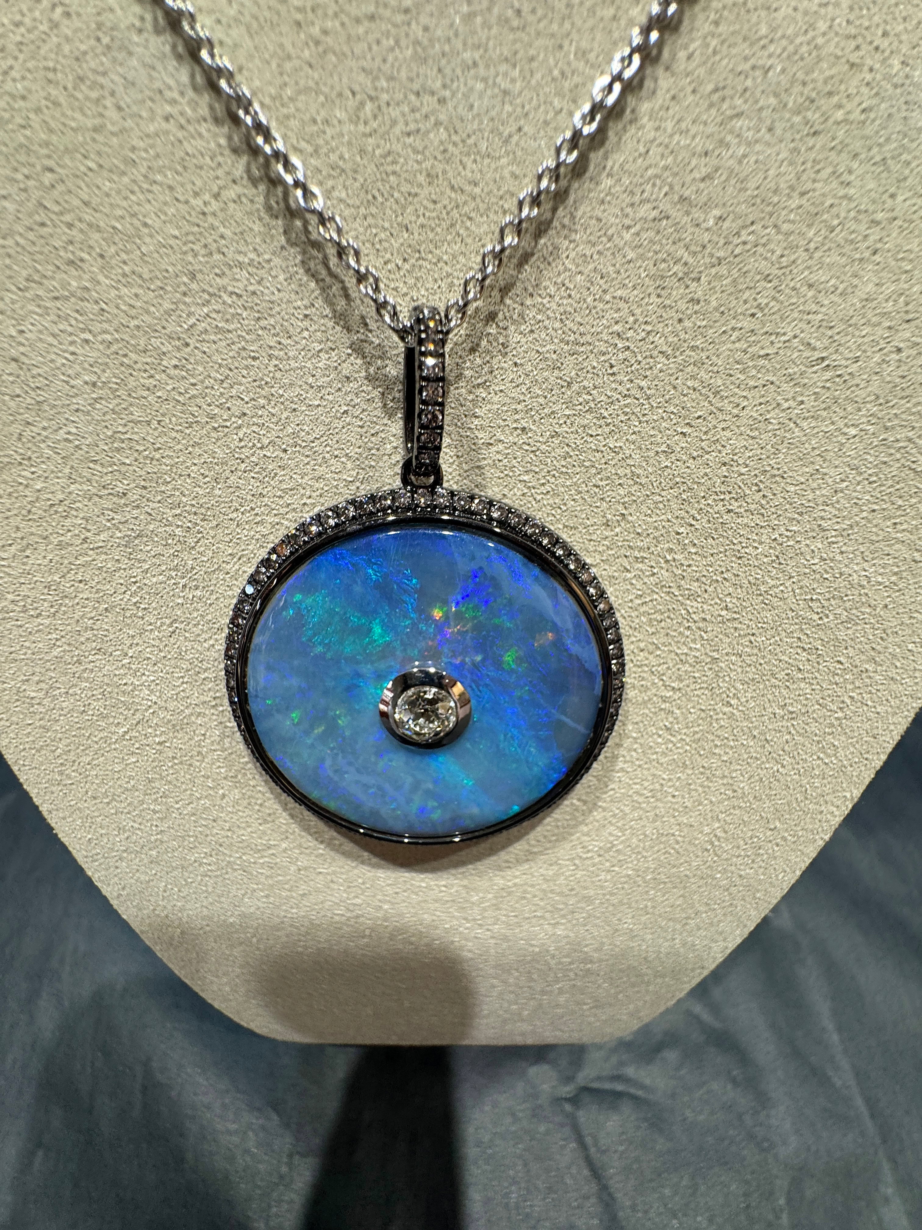 Australian solid opal