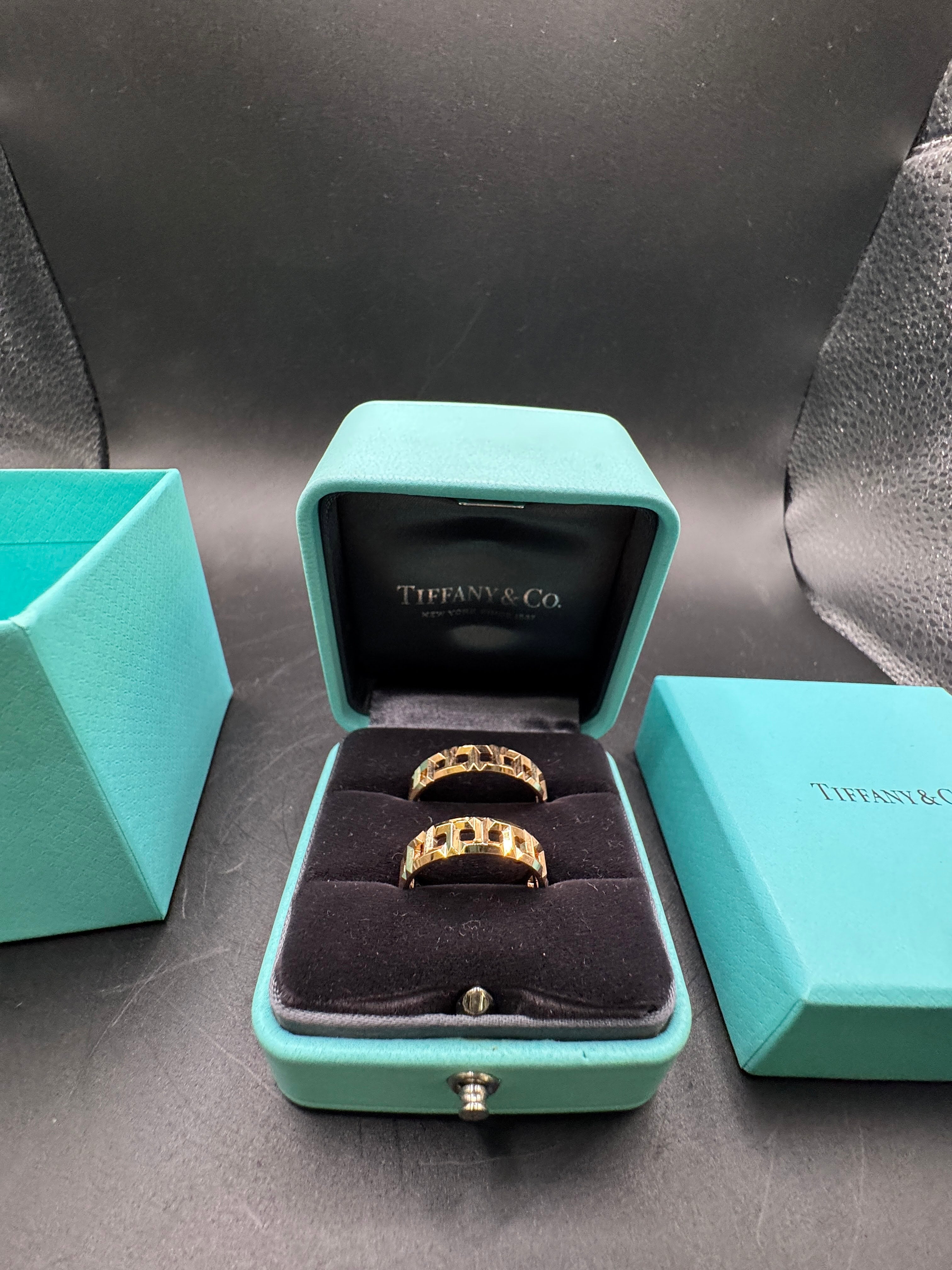 Originale Tiffany & Co. True Ringe in 18 Karat Roségold – Style Tiffany T