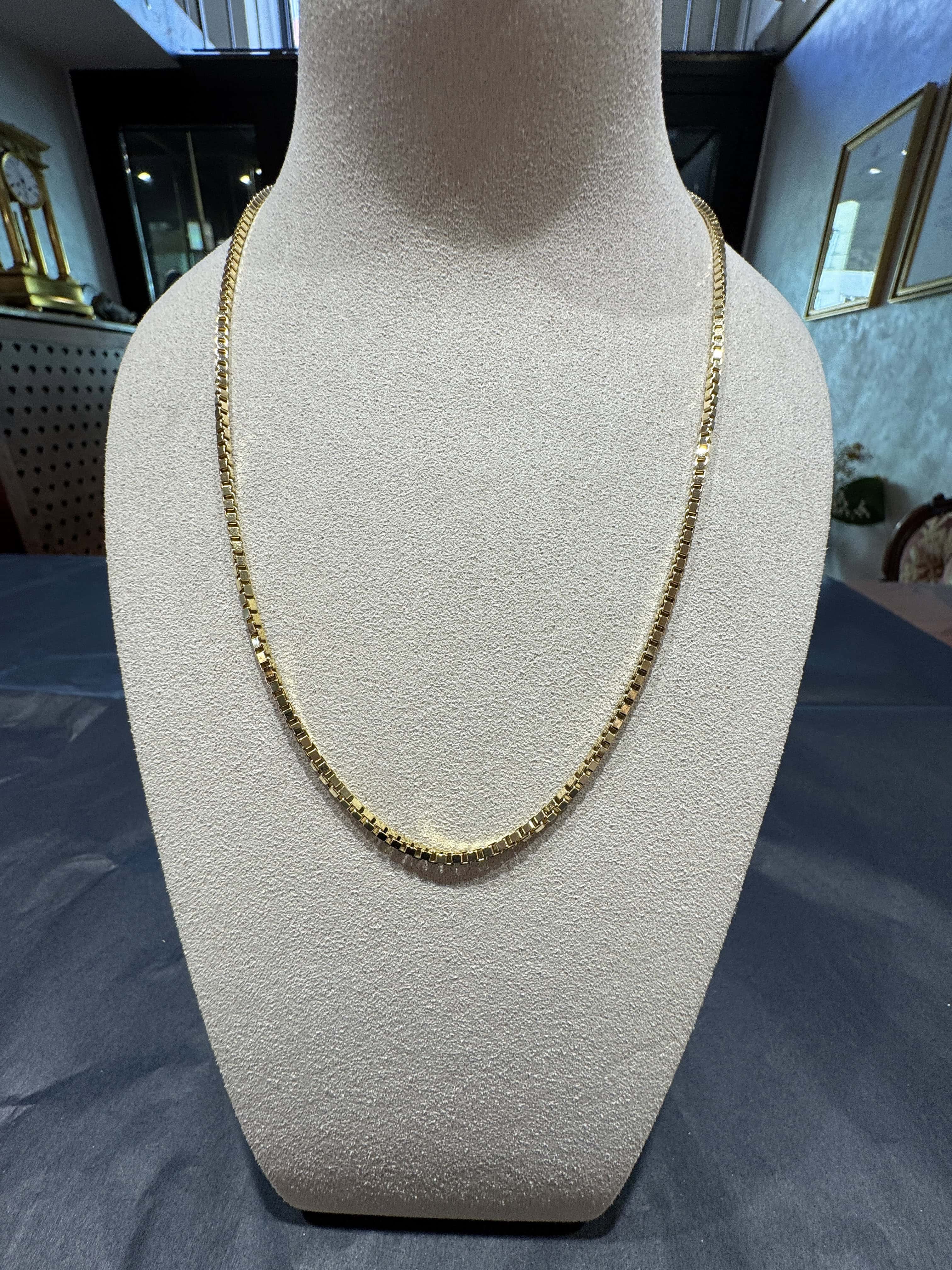 Zeitlose Venezianerkette in 14 Karat Gelbgold von Friedrich Binder