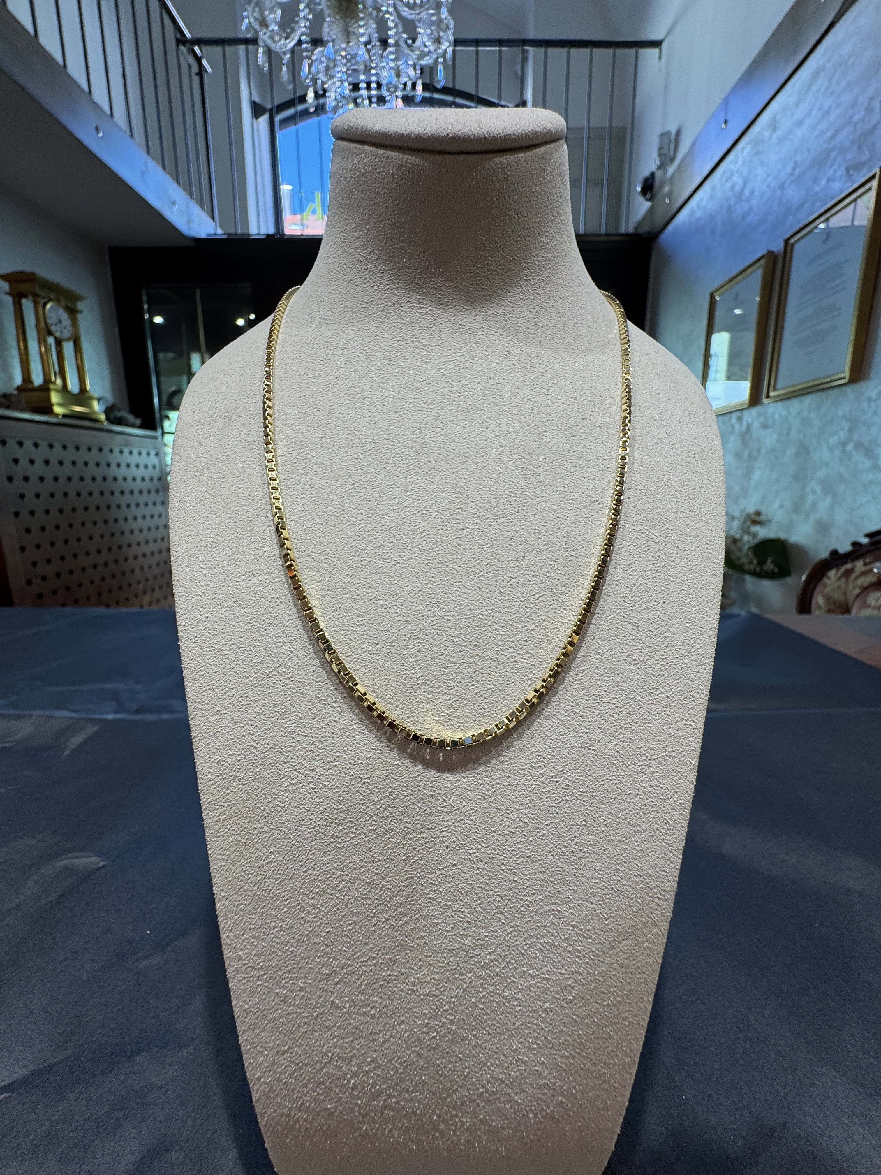 Zeitlose Venezianerkette in 14 Karat Gelbgold von Friedrich Binder