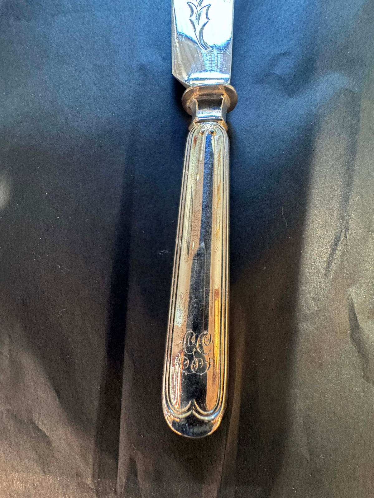Nobles Koch & Bergfeld Besteckset in 800er Silber mit Feuervergoldung