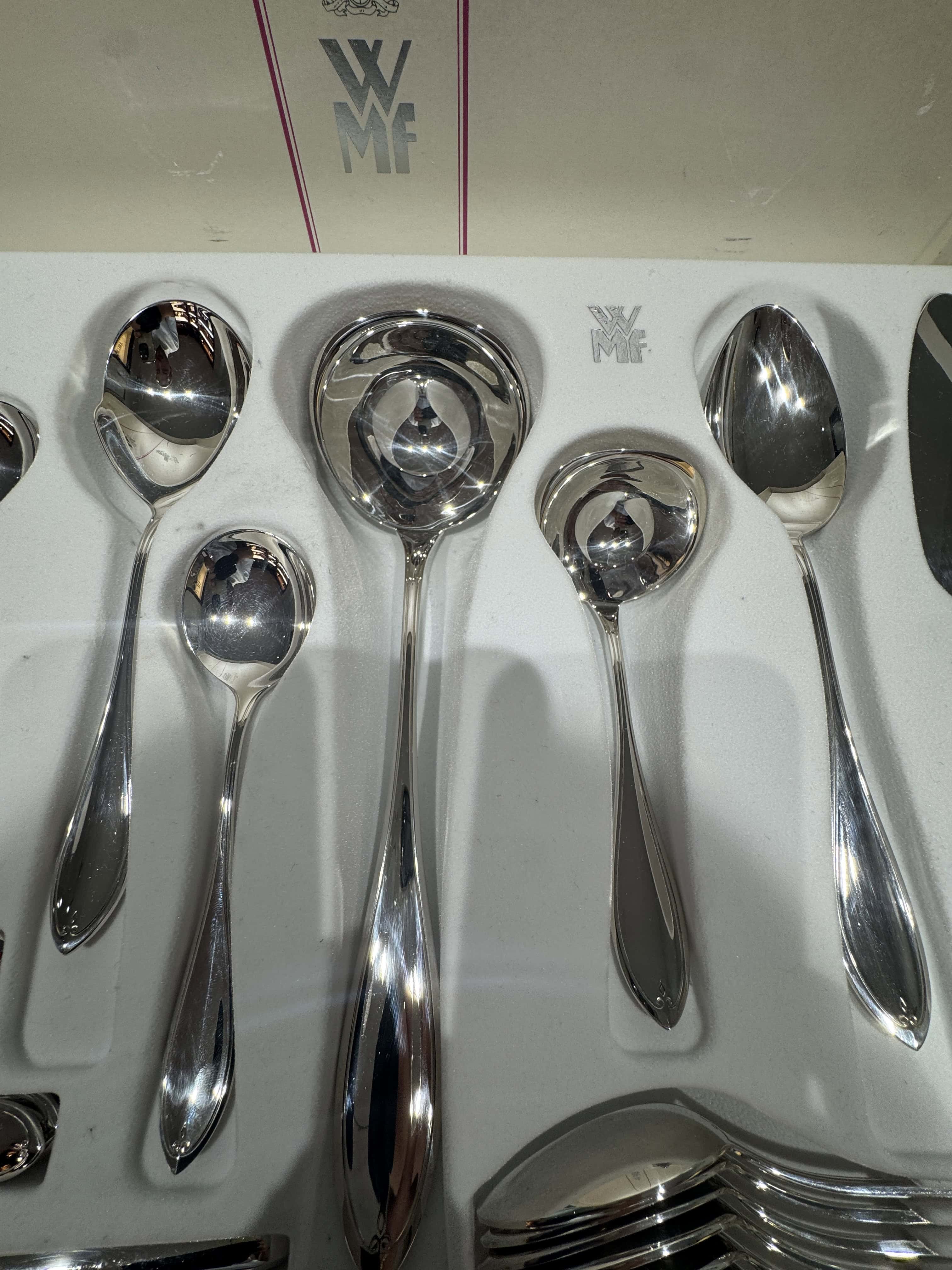 Hochwertiges 39-teiliges Silberbesteckset von WMF „Premiere“ aus 800er Silber