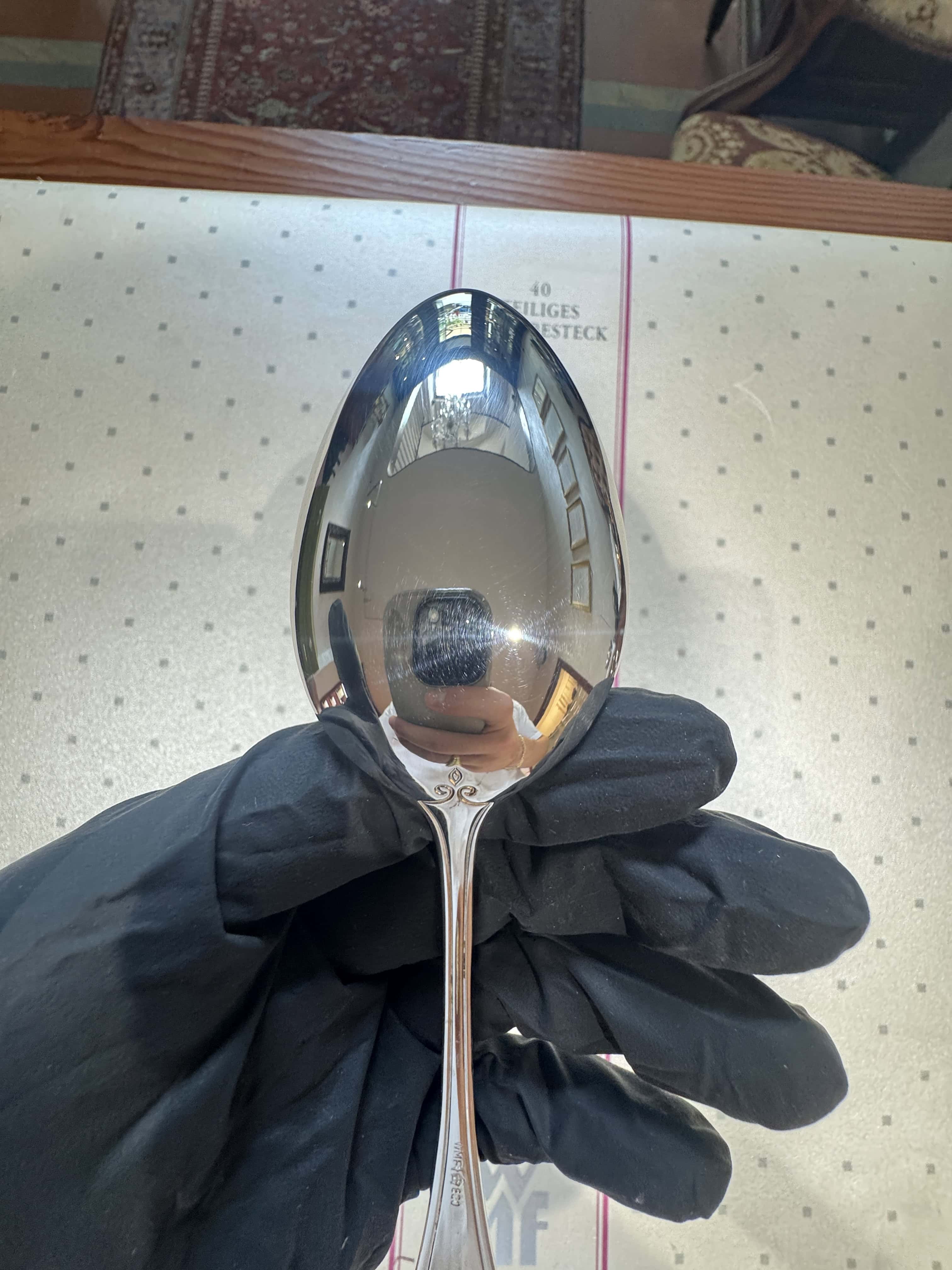 Hochwertiges 39-teiliges Silberbesteckset von WMF „Premiere“ aus 800er Silber