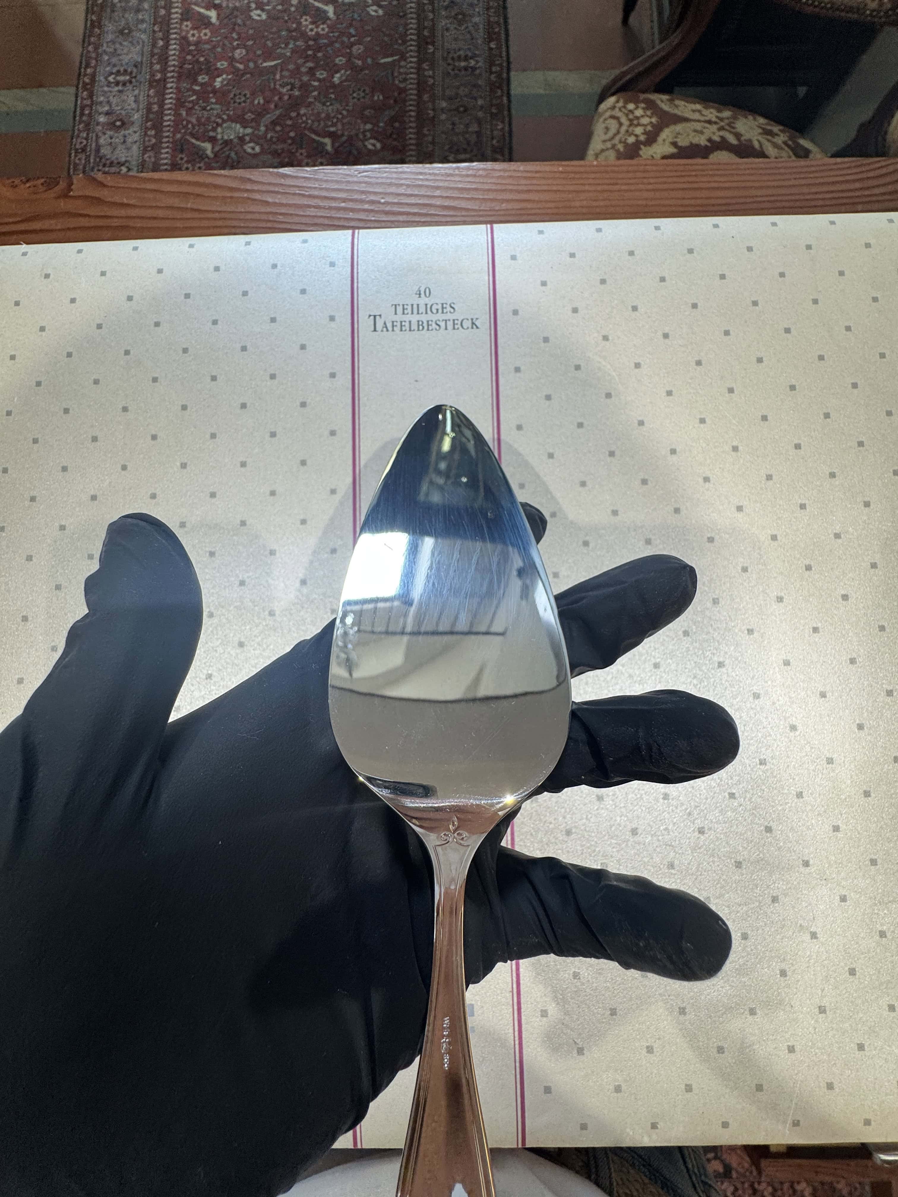 Hochwertiges 39-teiliges Silberbesteckset von WMF „Premiere“ aus 800er Silber