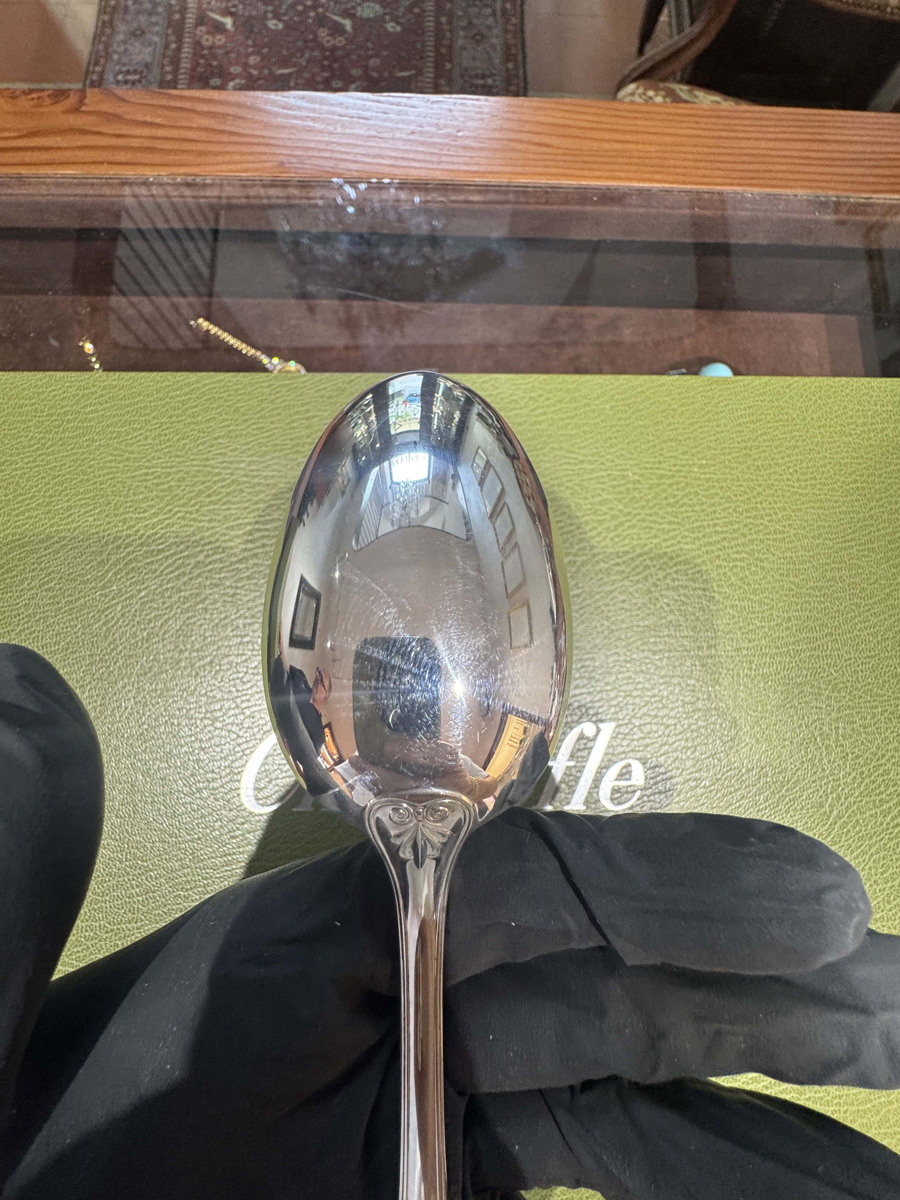 Sterling-Silber-Besteckset von Christofle Malmaison für 6 Personen – 30-teilig mit Koffer