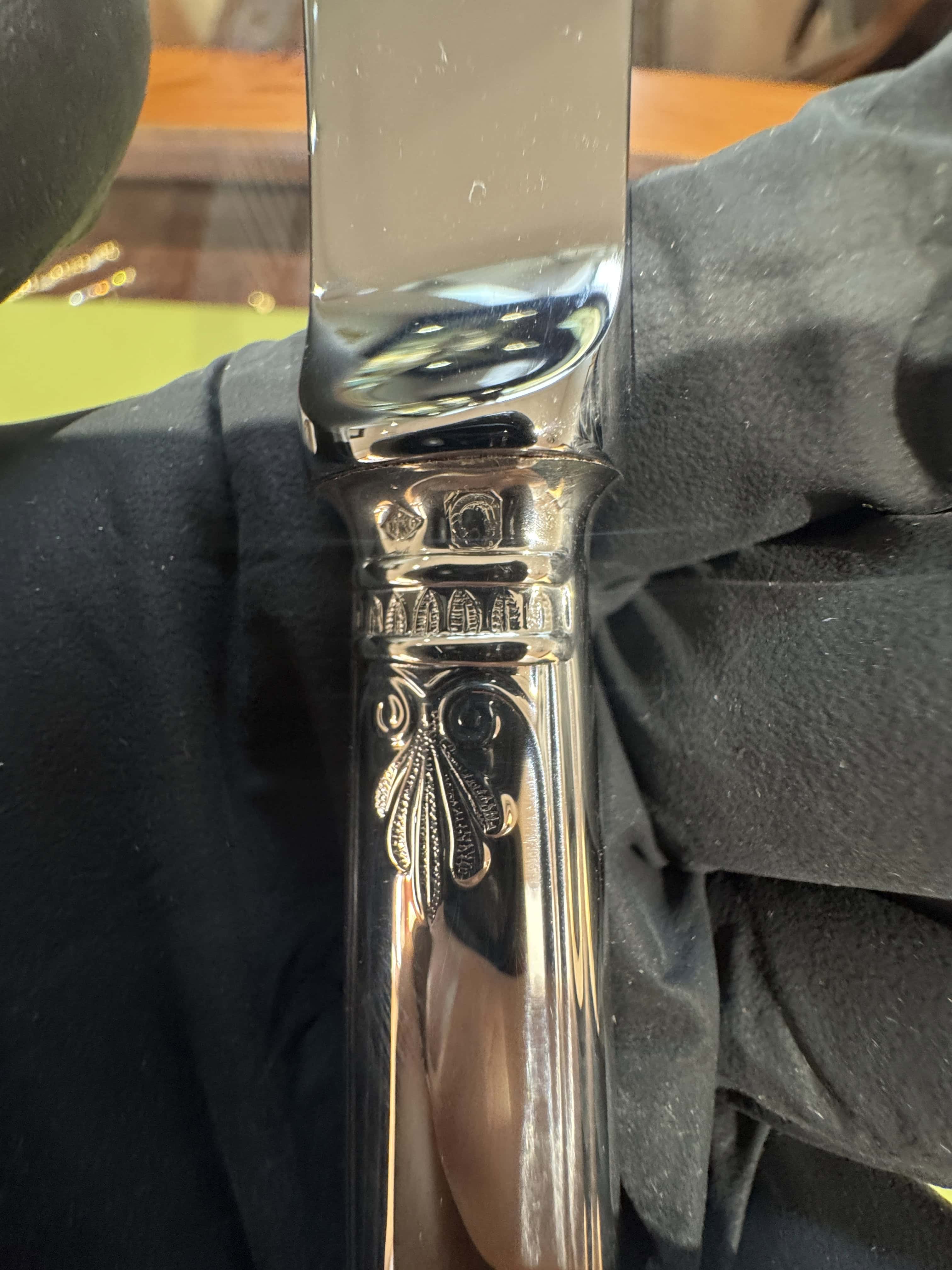 Malmaison Sterling-Silber-Besteckset von Christofle für 6 Personen – 30-teilig mit Koffer