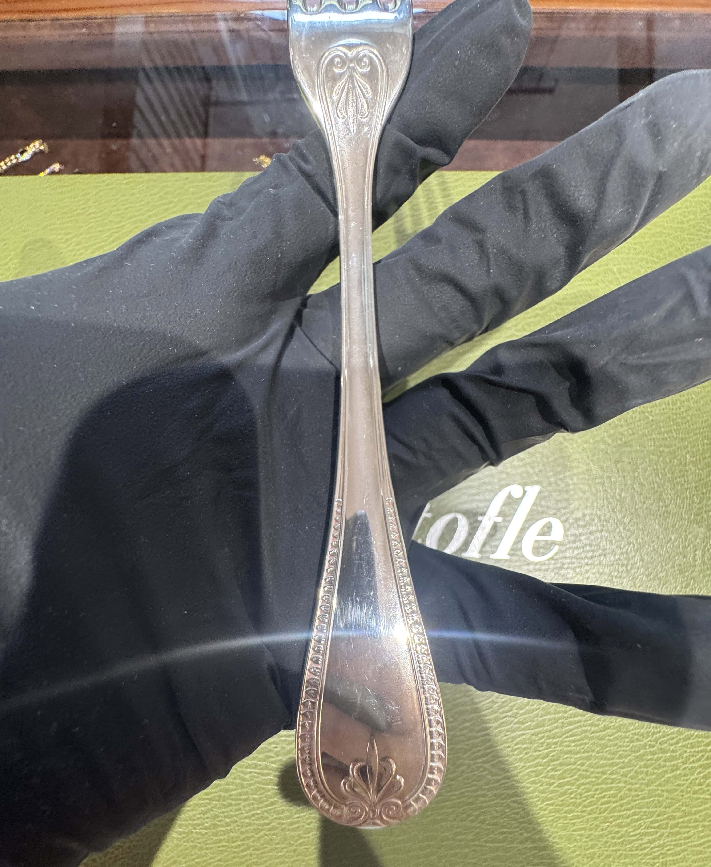 Malmaison Sterling-Silber-Besteckset von Christofle für 6 Personen – 30-teilig mit Koffer