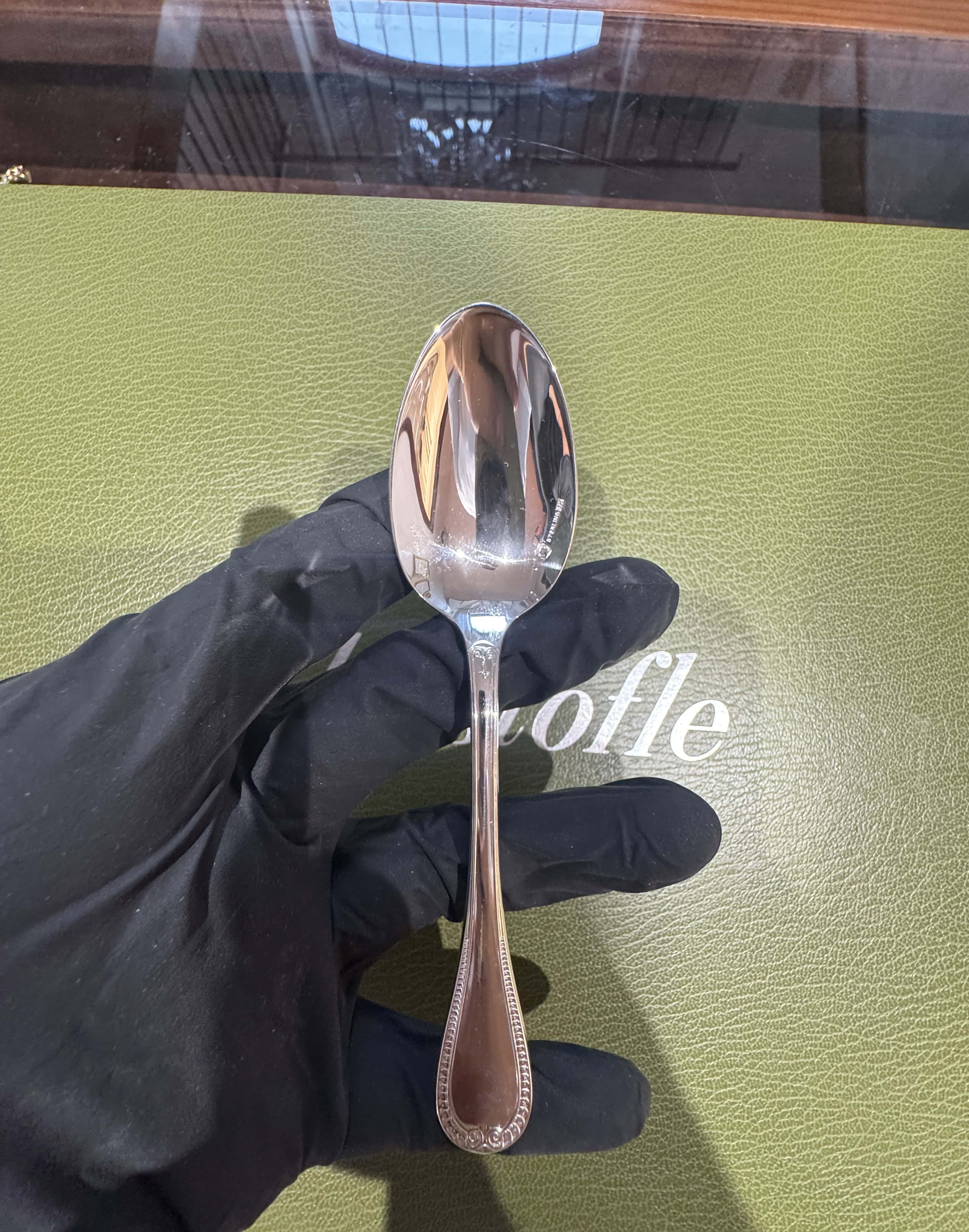 Malmaison Sterling-Silber-Besteckset von Christofle für 6 Personen – 30-teilig mit Koffer