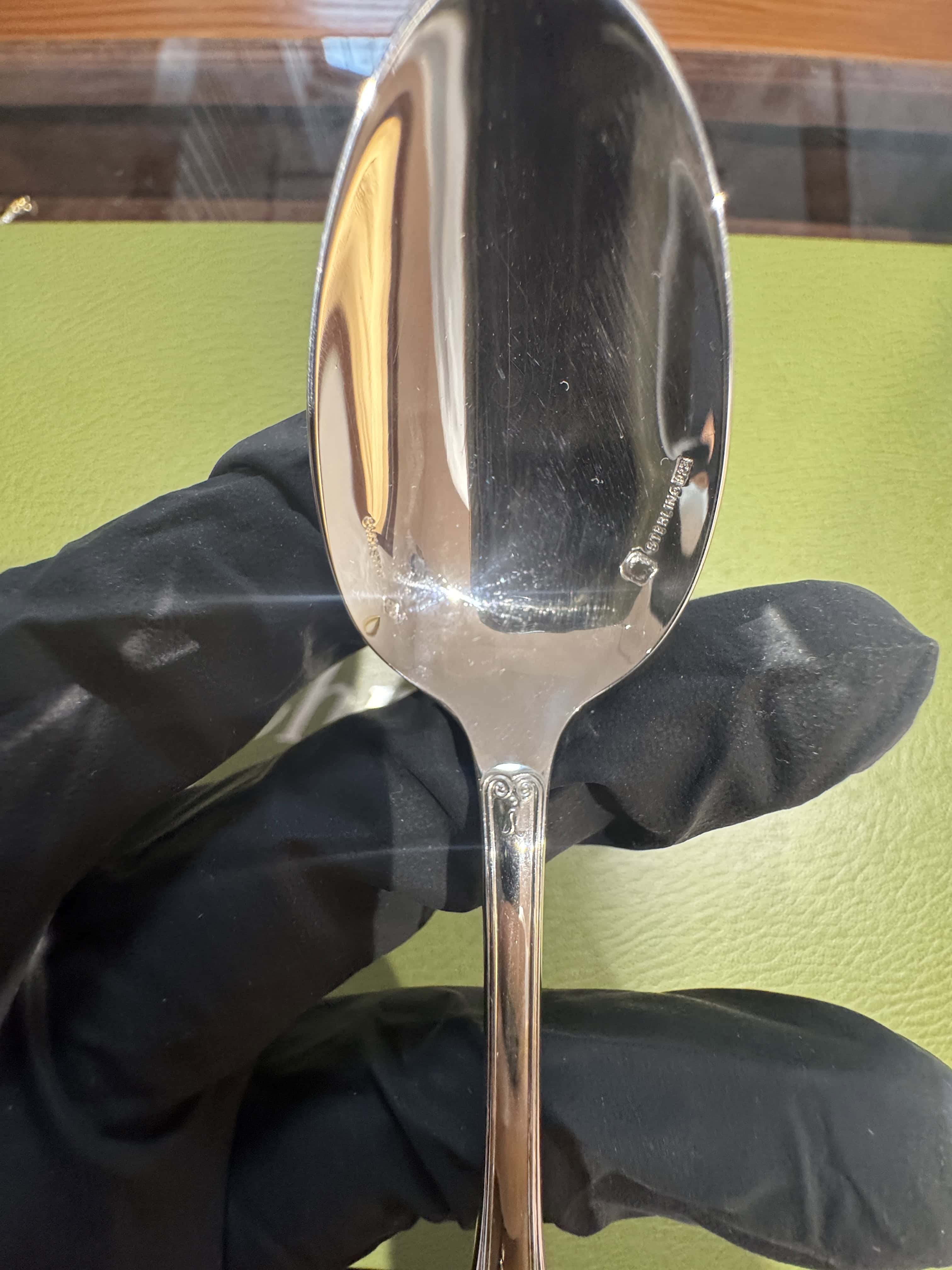 Malmaison Sterling-Silber-Besteckset von Christofle für 6 Personen – 30-teilig mit Koffer