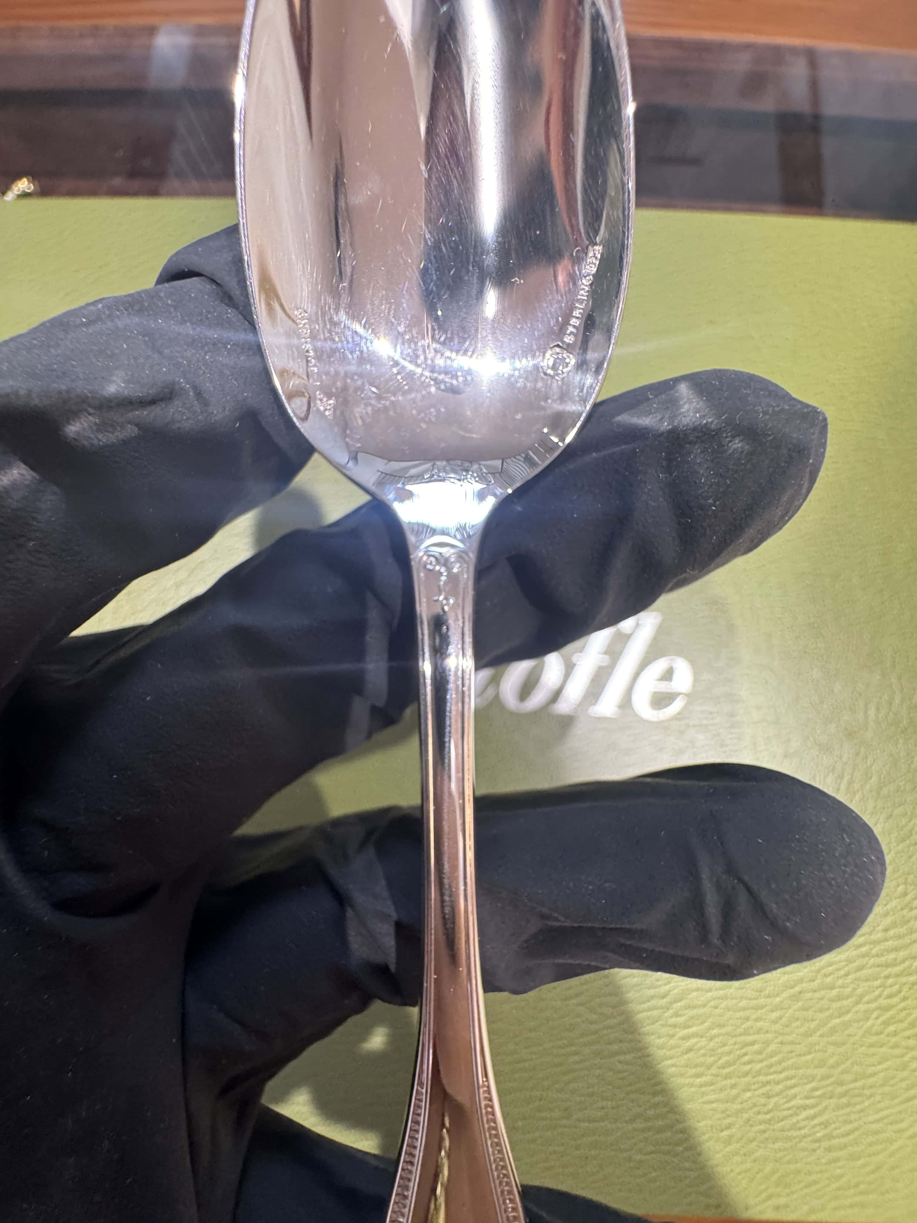 Malmaison Sterling-Silber-Besteckset von Christofle für 6 Personen – 30-teilig mit Koffer