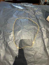Lange Königskette in 14 Karat Gelbgold mit Karabiner von FBM