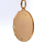 Besonderer Vintage-Anhänger in 18 Karat Roségold mit Diamanten & Perle