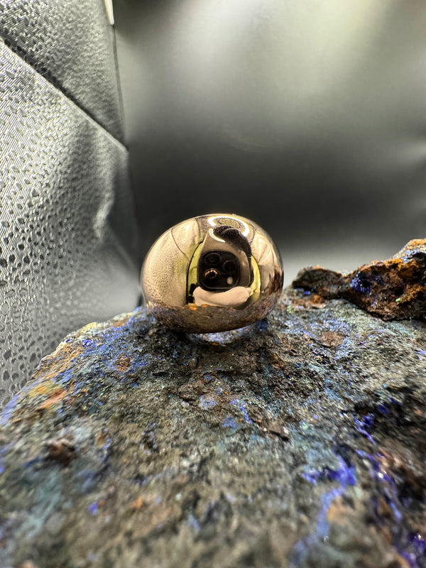 Massiver kuppelförmiger Rosegold Ring in 14 Karat (585)