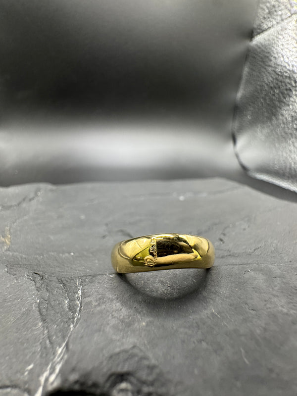 Edler Pomellato Bandring in 18 Karat strahlendem Gelbgold