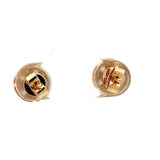 Moderne Brillantstecker in 18 Karat Gelbgold mit hochfeinen Brillanten