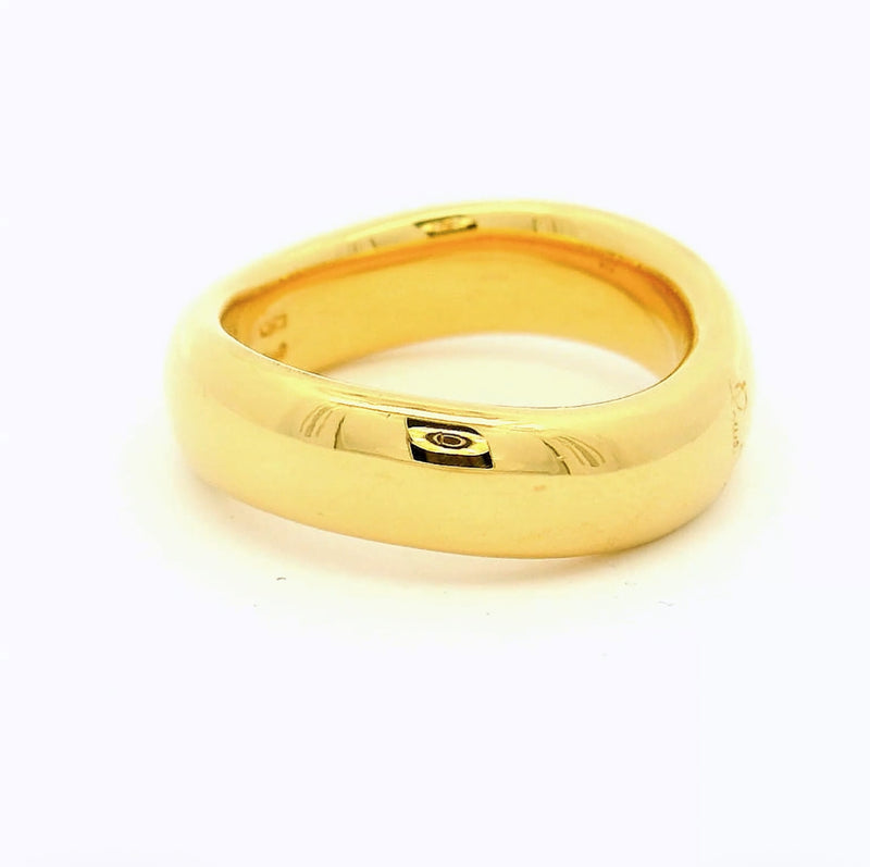 Edler Pomellato Bandring in 18 Karat strahlendem Gelbgold
