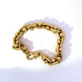 Ausgefallenes Armband in 18 Karat (750) strahlendem Gelbgold