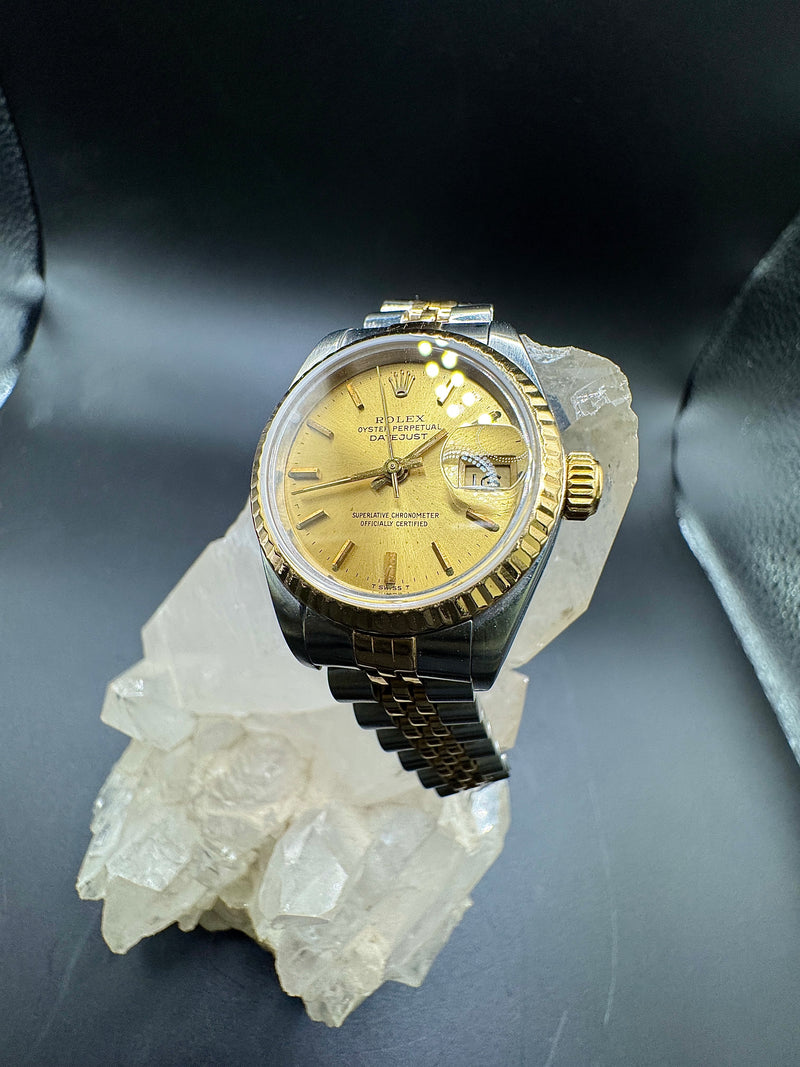 Rolex Lady-Datejust – elegante Bicolor-Ikone in Edelstahl & 18 Karat Gelbgold