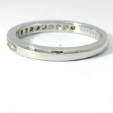 Hochwertiger Tiffany & Co. Memory Ring in 950 Platin mit Brillanten