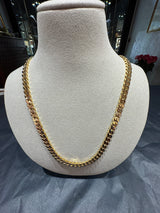 Massive Panzerkette in 18 Karat Gelbgold – hochwertige deutsche Arbeit