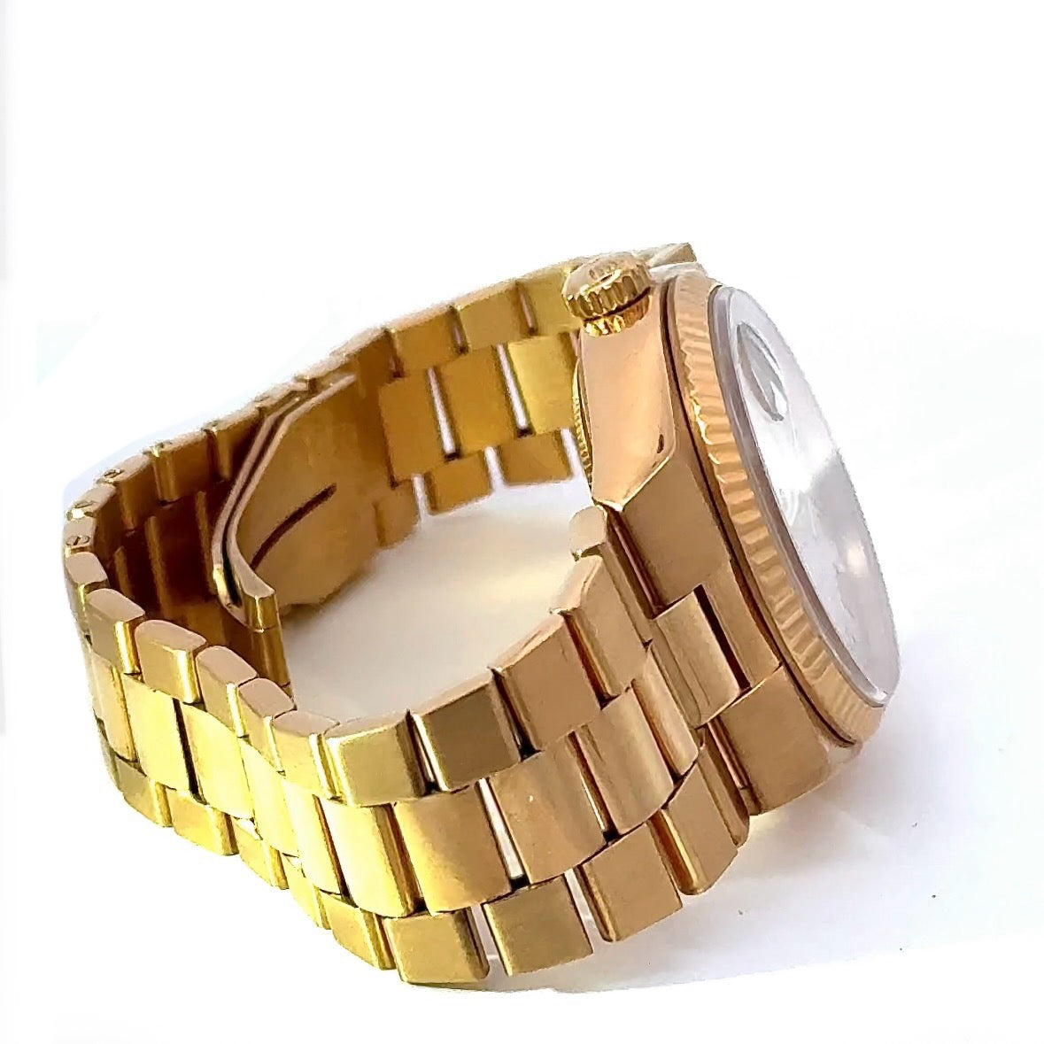 Rolex Day-Date Oysterquartz Ref. 19018 in 18 Karat Gelbgold