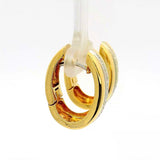 Edle Kreolen in 18 Karat Gold – handgefertigt mit hochfeinen Brillanten