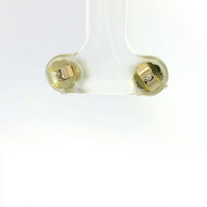 Riesige Brillantstecker in 18 Karat Weißgold mit fancy Brillanten