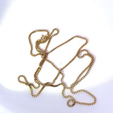 Elegante Venezianerkette in 18 Karat (750) warmem Gelbgold mit Federring