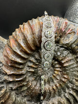 Stilvolles Art-Deco Armband in 14 Karat Weißgold mit feinen Brillanten & Diamanten