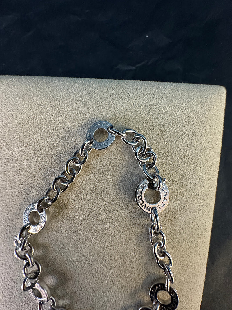 Original Bulgari Armband in 18 Karat Weißgold – italienische Luxus-Handarbeit