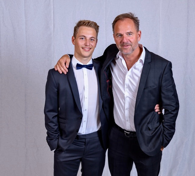 Maximilian Schroll mit Christian Schroll in Augsburg