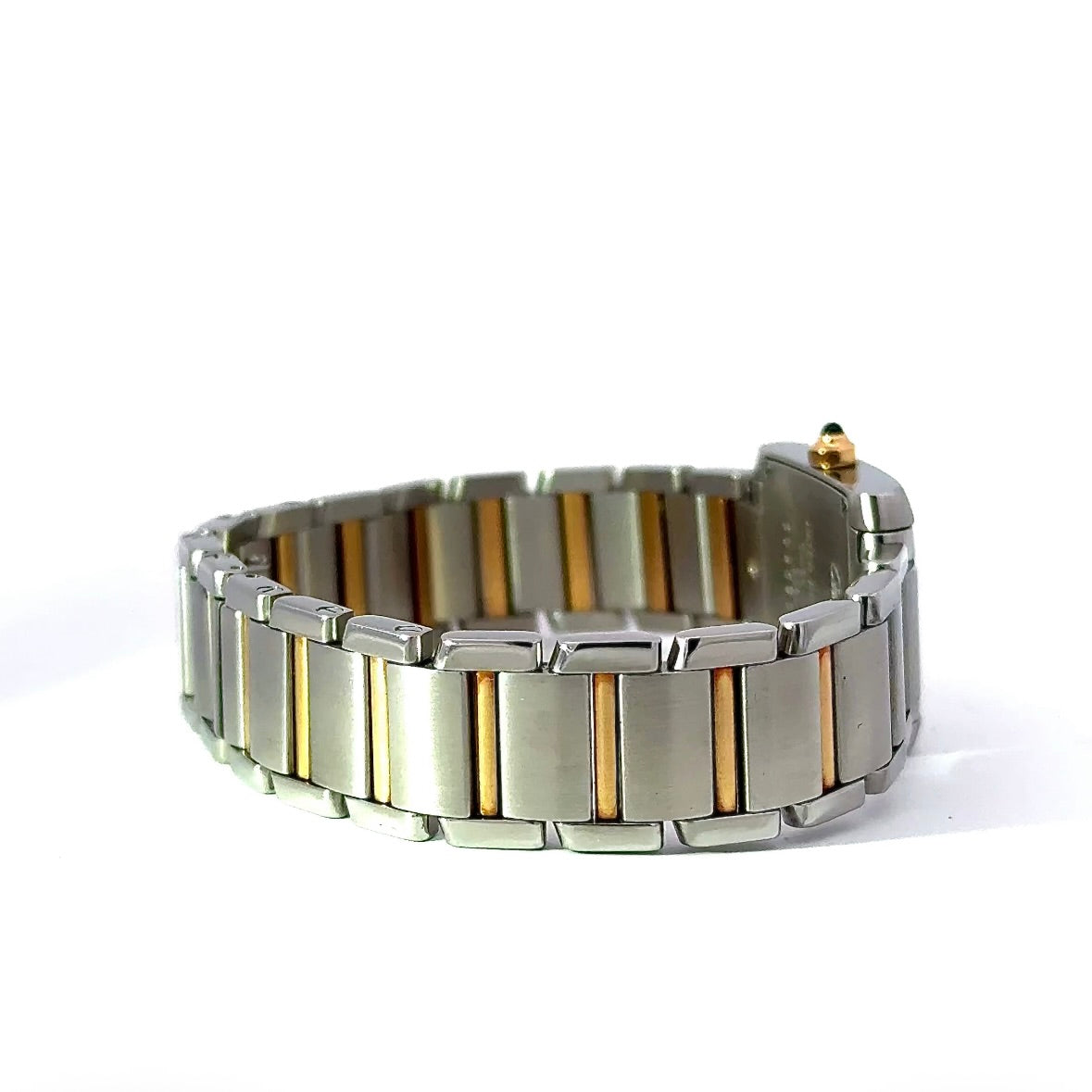 Cartier Tank Française Ref. 2384 Damenuhr in Gold/Stahl