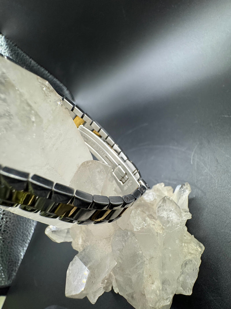 Baume & Mercier Riviera – elegante Bicolor-Damenuhr mit Diamantindexen