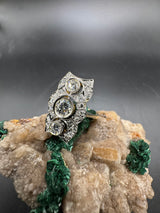 Ausgefallener Ring in 18 Karat (750) Gold mit feinen Brillanten