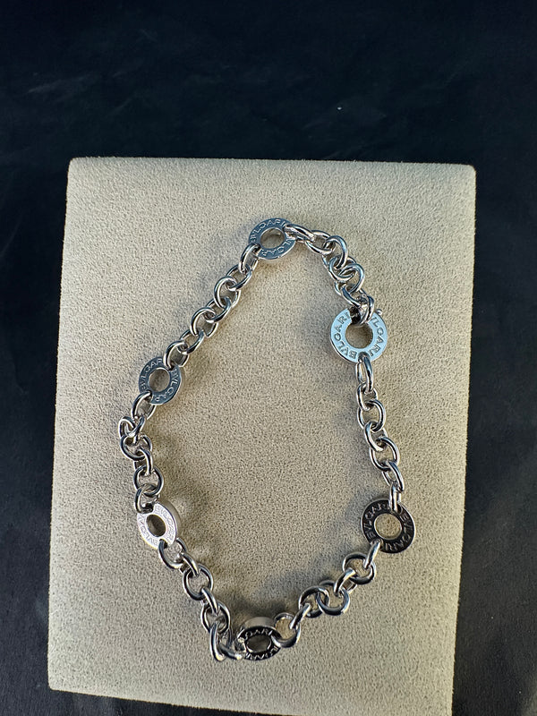 Original Bulgari Armband in 18 Karat Weißgold – italienische Luxus-Handarbeit