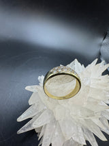 Wirkungsvoller Bandring in 14 Karat Gelbgold mit 1,00 Karat Brillanten