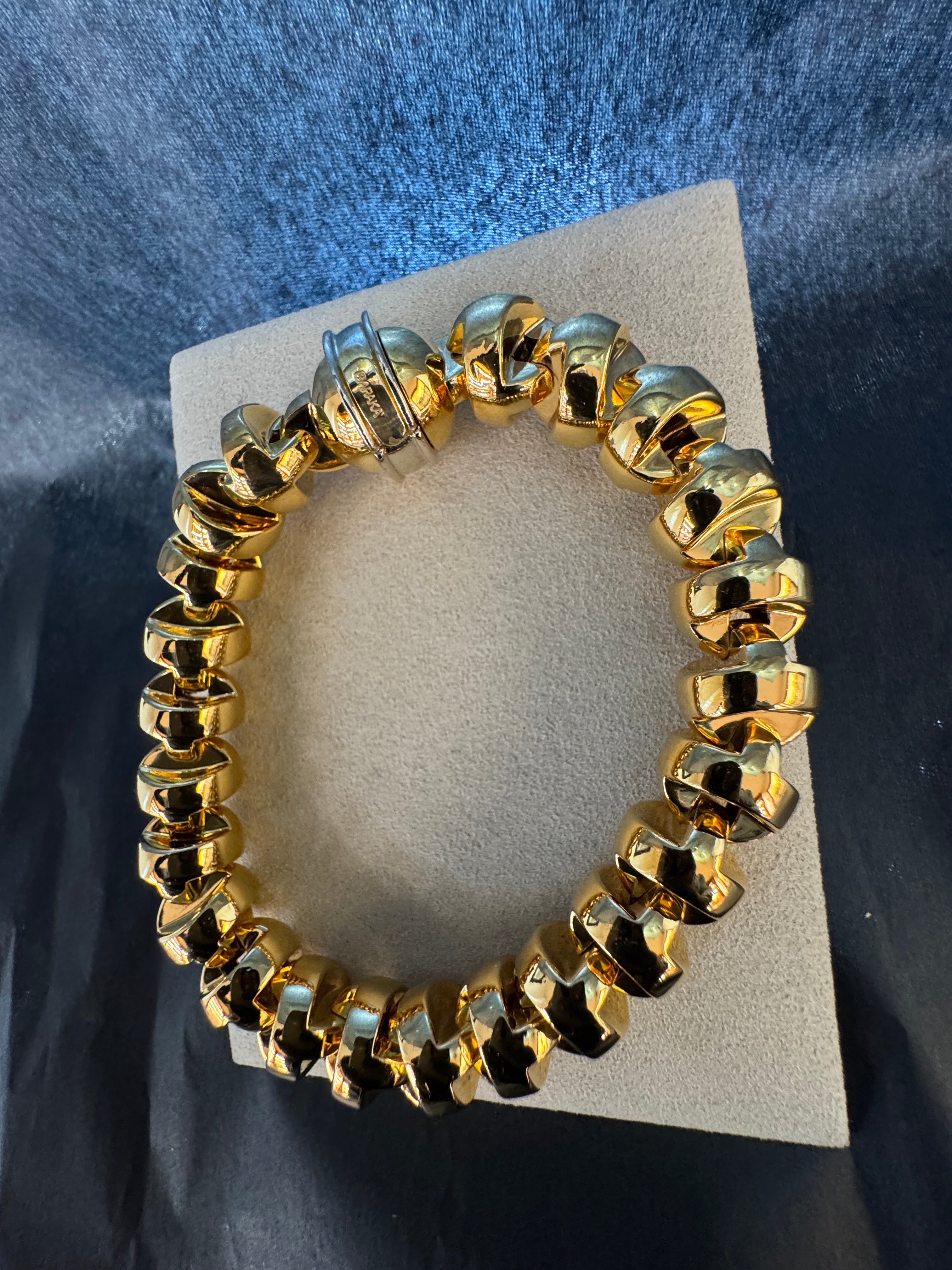 Unfassbar edles Set aus Halskette & Armband in 18 Karat Gelbgold
