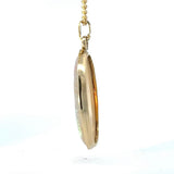 Eleganter Anhänger in 14 Karat Gelbgold mit Opal