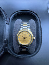 Baume & Mercier Riviera – elegante Bicolor-Damenuhr mit Diamantindexen